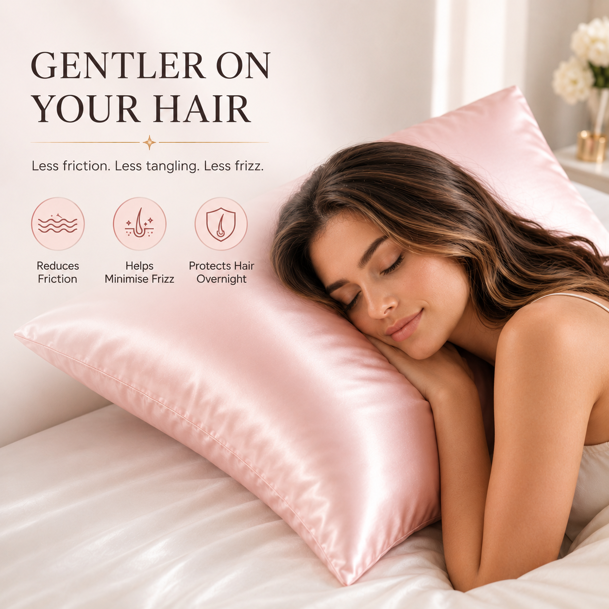 LumiSilk™ Mulberry Silk Pillowcase