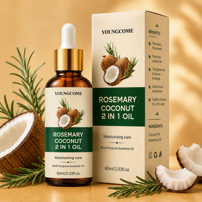 LumiRose™ Rosemary + Coconut Hair Oil