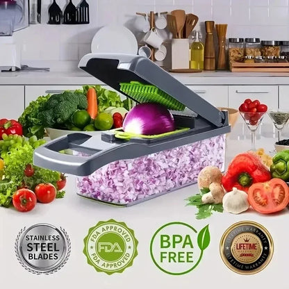 16 in 1 Multifunctional Vegetable/Fruit Chopper