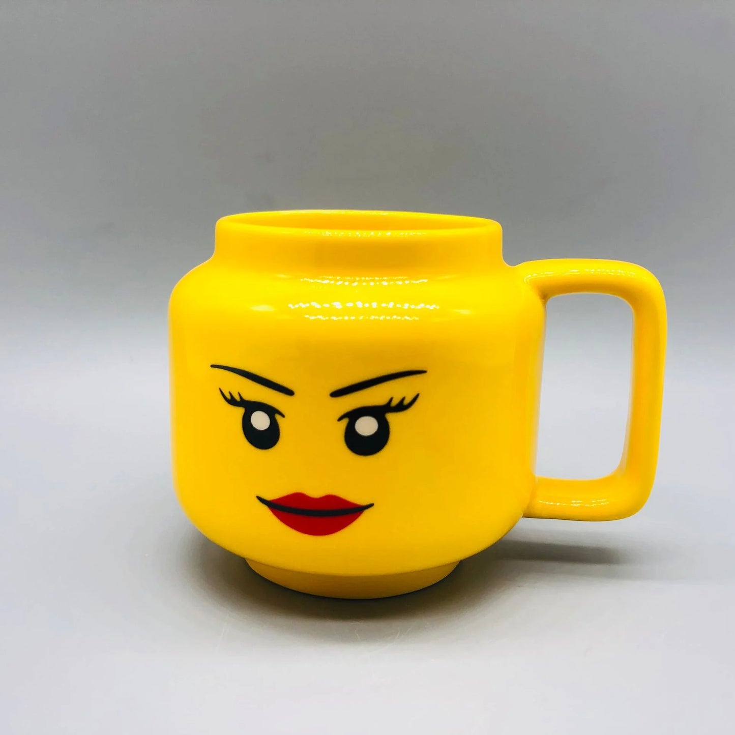 Lego Head Cartoon Ceramic Mug Cup 250ml