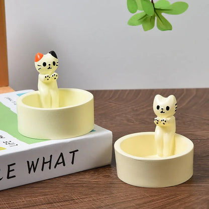 Kitten Candle Holder