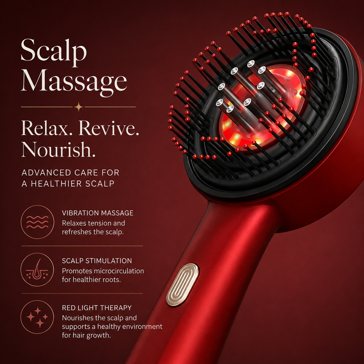 LumiGrow™ Scalp Massager