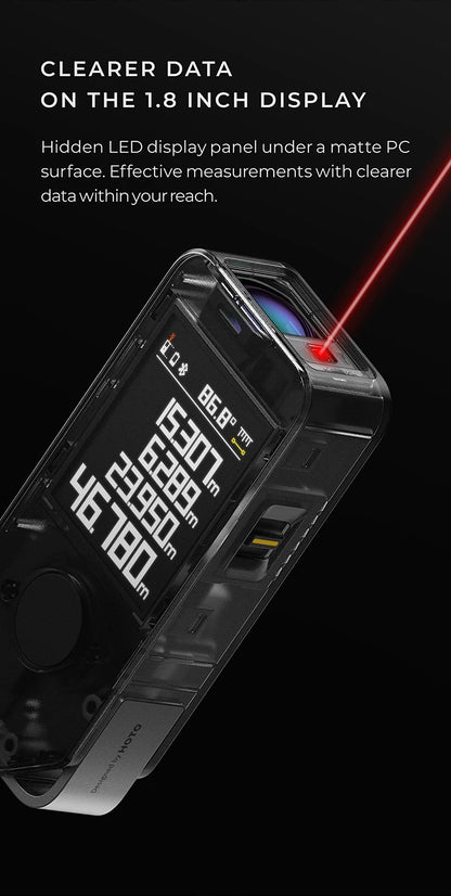 Smart Laser Measure - Intelligent Digital Laser Tape Measuring Tool