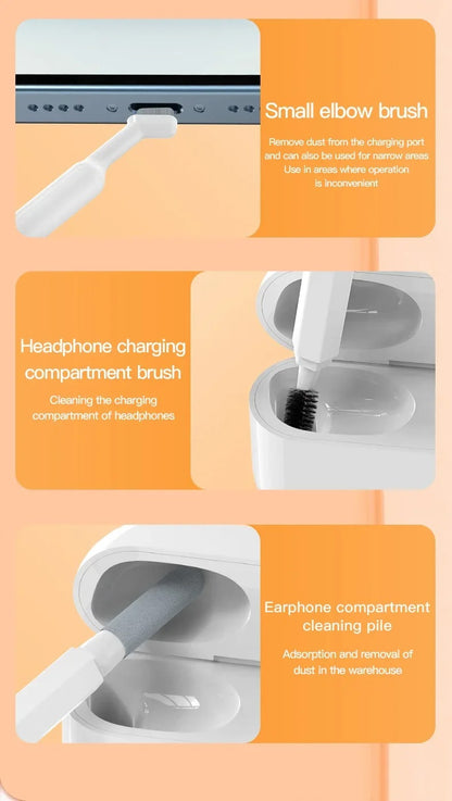 20-in-1 Multi-Functional Cleaning Tool Kit for Camera, Headset, Mobile, Laptop & Keyboard