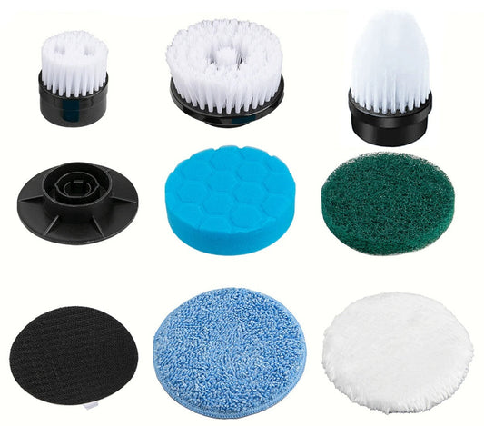 PowerSpin™ Replacement Brush Heads 9-Piece Kit