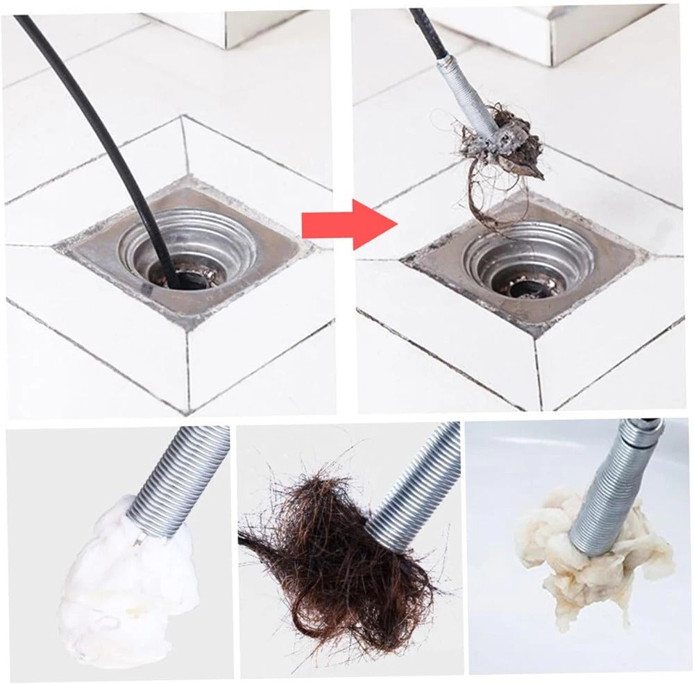 57cm Flexible Drain Unblocker – Kitchen & Bathroom Cleaner